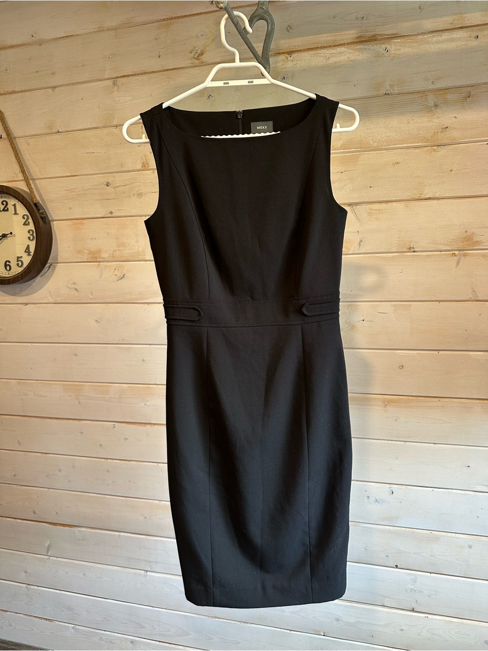 Mexx | Black Sleeveless Sheath Dress